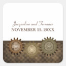 Search for steampunk wedding stickers Gears