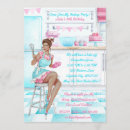Search for baking party invitations Pink