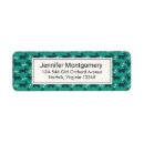 Search for dog bone return address labels Pattern