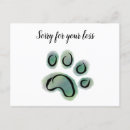 Search for pet loss postcards Sorry for your loss