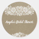Search for rustic lace stickers Elegant