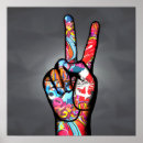 Search for finger sign posters Peace