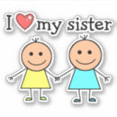 Search for cute big sister stickers Heart