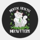 Search for motivational cat stickers Self care