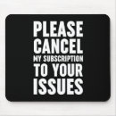 Search for attitude saying mousepads Humour