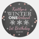 Search for pink snowflake birthday stickers Elegant
