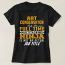 Search for conservation tshirts Job
