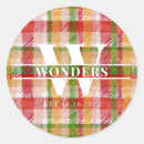 Search for country style stickers Monogrammed