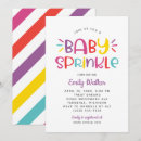 Search for rainbow sprinkles invitations Mother to be