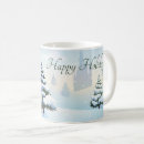 Search for snow covered trees mugs Pine