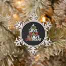 Search for peace love joy christmas tree decorations Xmas