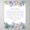 Search for hail mary prayer posters Christian