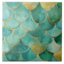 Search for mermaid scales tiles Gold