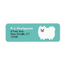 Search for pom return address labels Dog