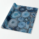 Search for blue agate wrapping paper Stone