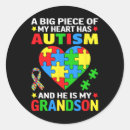 Search for puzzle heart stickers Autism awareness month