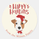 Search for jack russell round stickers Cute