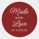 Search for home baked stickers Pink