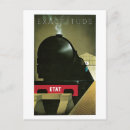 Search for french train postcards Vintage