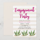 Search for cactus engagement party invitations Modern