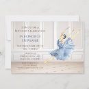 Search for dance studio invitations Ballerina