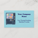 Search for vending machine business cards Soda