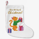 Search for tabby cat christmas stockings Animals
