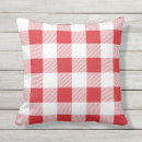 Search for red and white check cushions Buffalo