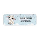 Search for little lamb return address labels Gender neutral