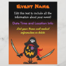 Search for monsters flyers Trick or treat
