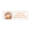 Search for whimsy return address labels Hedgehog