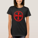 Search for maltese cross tshirts Templar