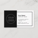Search for chic standard business cards Modern