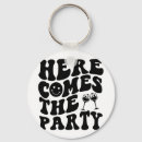 Search for here come the bride rounded key rings Soon to be hers
