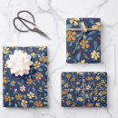 Search for cottagecore wrapping paper Navy blue