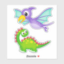 Search for purple dinosaur stickers Cartoon