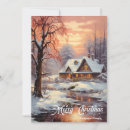 Search for night scene cards Snow