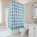 Search for greek shower curtains Blue