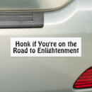 Search for enlightenment bumper stickers Spiritual