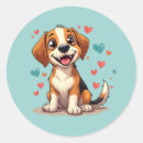 Search for kawaii dog stickers Cute dog illustration