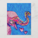 Search for blue hearts postcards For kids