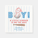 Search for baseball napkins Oh boy