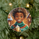 Search for african american christmas decor Black