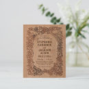 Search for natural paper wedding invitations Rustic