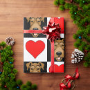 Search for airedale wrapping paper Puppy
