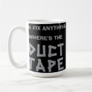 Search for anything mugs Duct tape