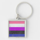 Search for genderfluid flag key rings Identity