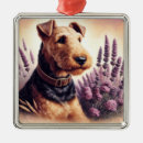Search for airedale terrier christmas tree decorations Puppy