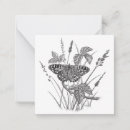 Search for drawing vertical note cards Butterfly