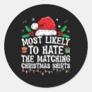 Search for hate christmas stickers Santa